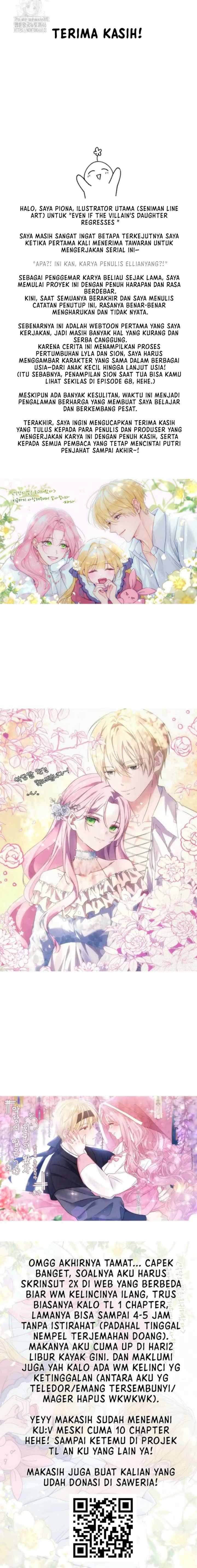 Even If The Villain's Daughter Regresses chapter 75 halaman 18