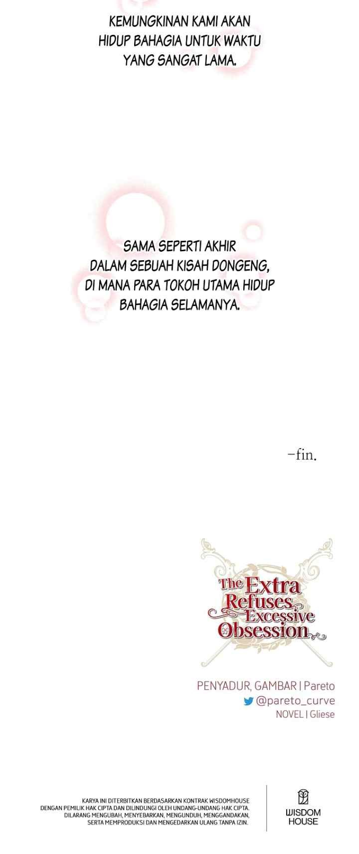 Extras Don't Want to be Overly Obsessed chapter 110 halaman 19