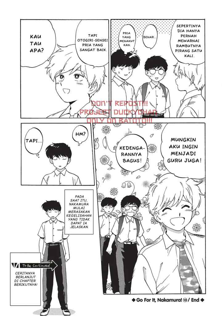 Ganbare! Nakamura-kun!! - Hoshi Furu Yoru on Kiseki! no Maki chapter 10 halaman 16