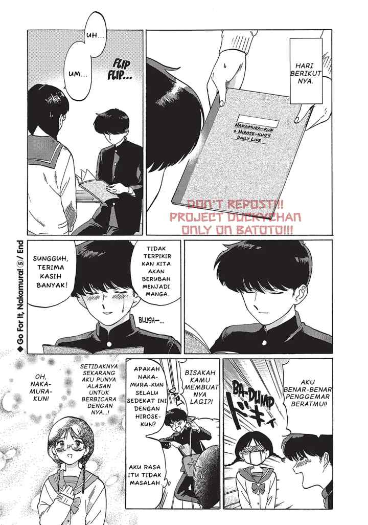 Ganbare! Nakamura-kun!! - Hoshi Furu Yoru on Kiseki! no Maki chapter 5 halaman 9
