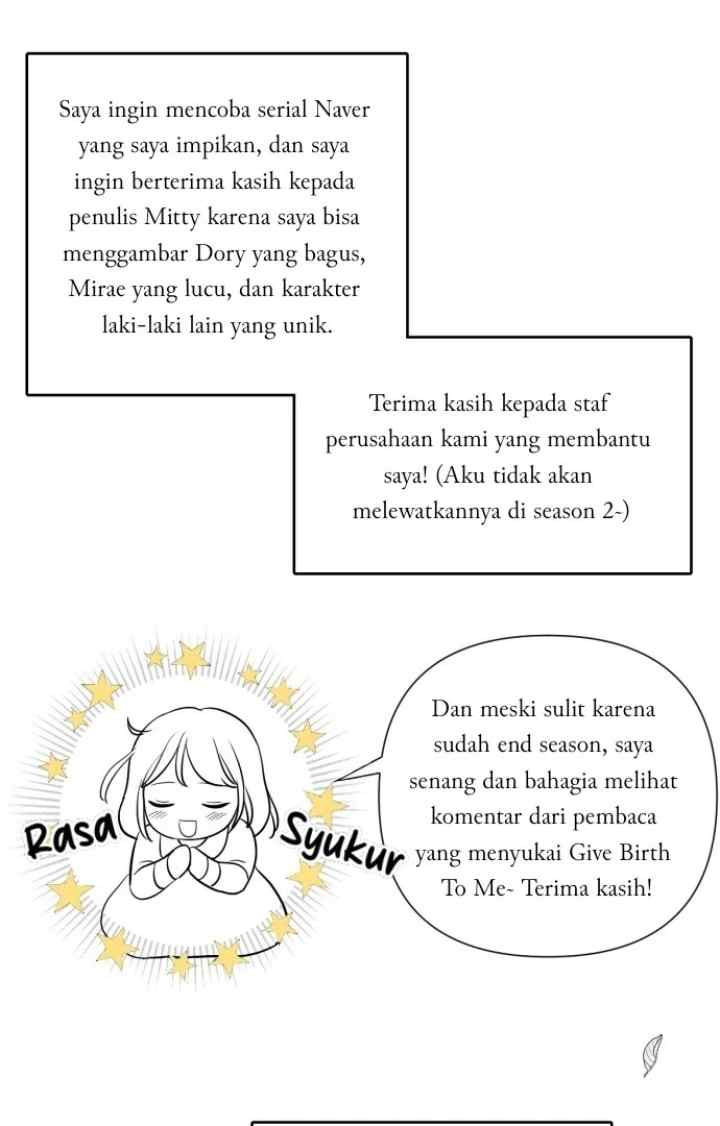 Give Birth To Me chapter 39.5 halaman 5