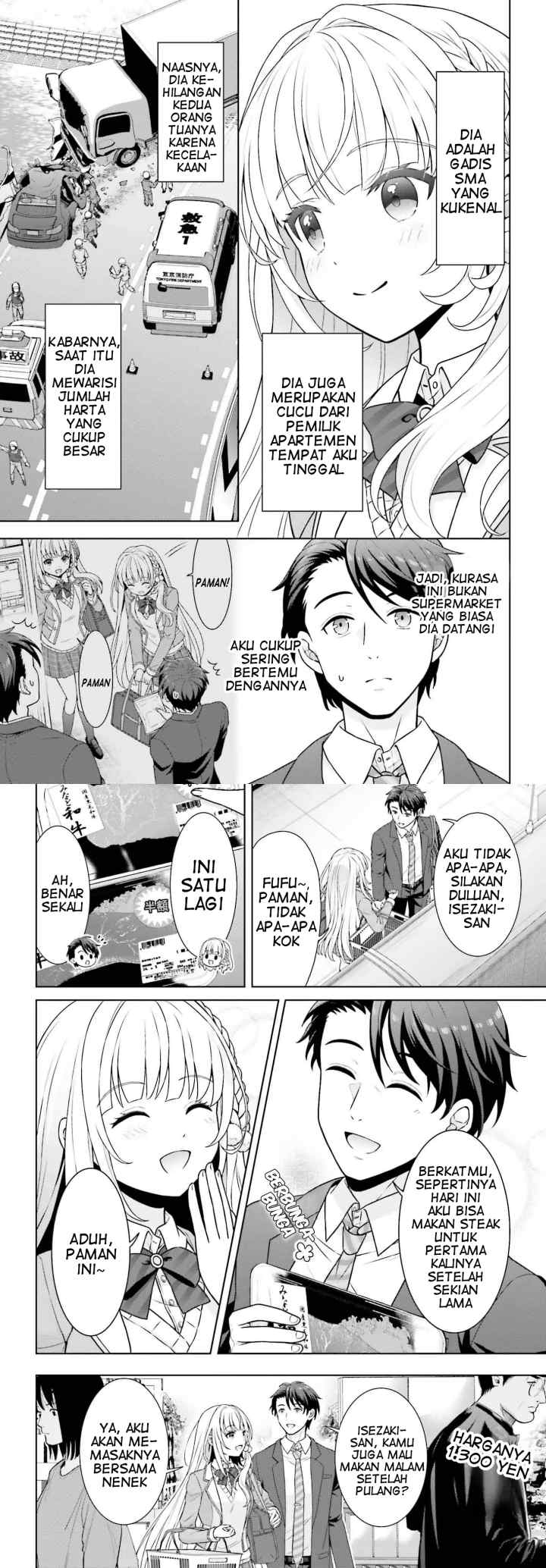 Gokinjo JK Isezaki-san wa Isekaigaeri no Daiseijo chapter 1 halaman 5