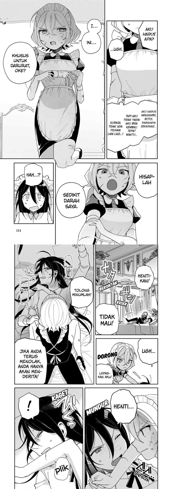 Goshujin-Sama Niwa Suwasemasen! chapter 4 halaman 8