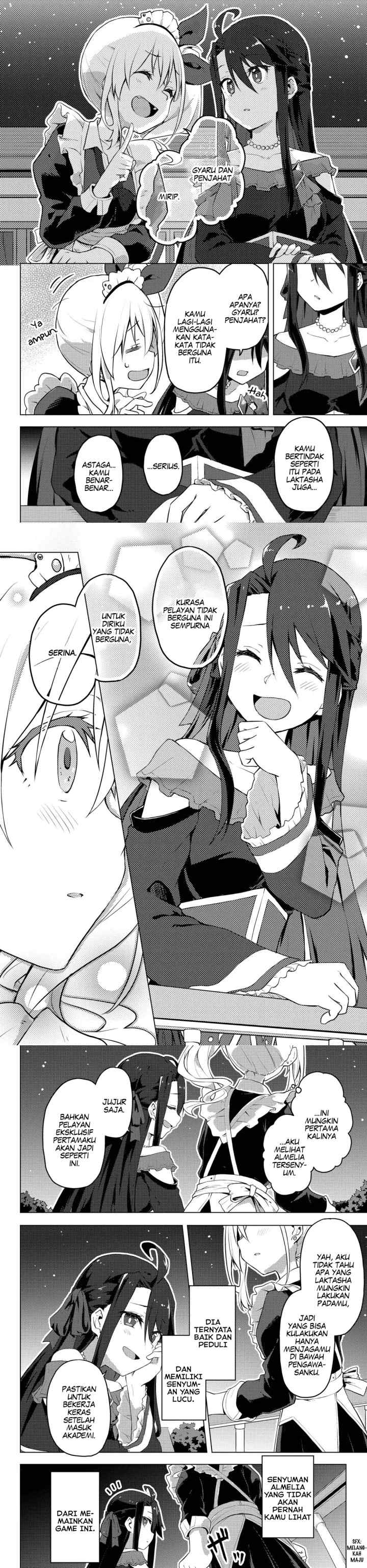 Gyaru Maid to Akuyaku Reijou ~Ojou-sama no Happy End shika Katan!~ chapter 1 halaman 12