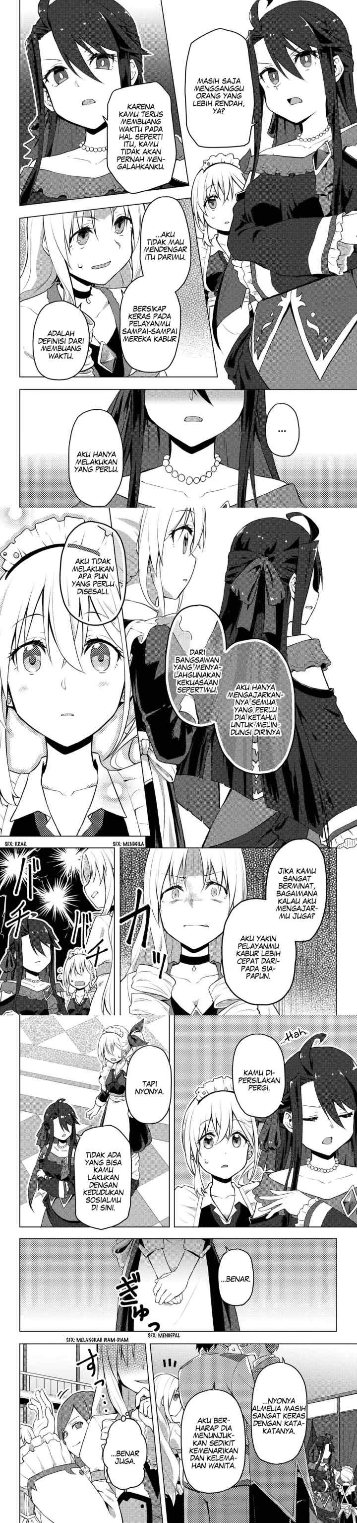 Gyaru Maid to Akuyaku Reijou ~Ojou-sama no Happy End shika Katan!~ chapter 1 halaman 8
