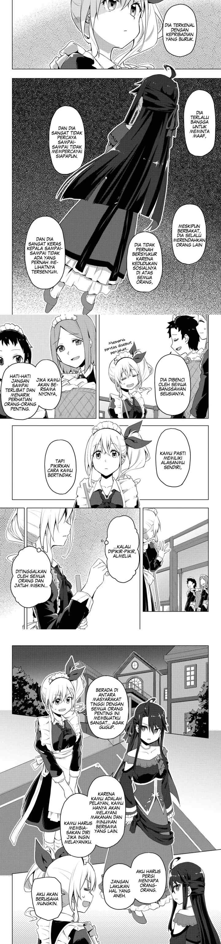 Gyaru Maid to Akuyaku Reijou ~Ojou-sama no Happy End shika Katan!~ chapter 1 halaman 6