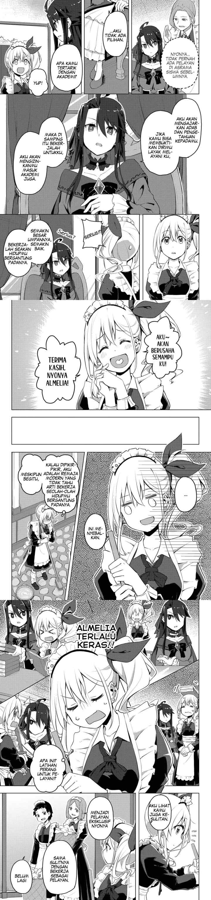 Gyaru Maid to Akuyaku Reijou ~Ojou-sama no Happy End shika Katan!~ chapter 1 halaman 5