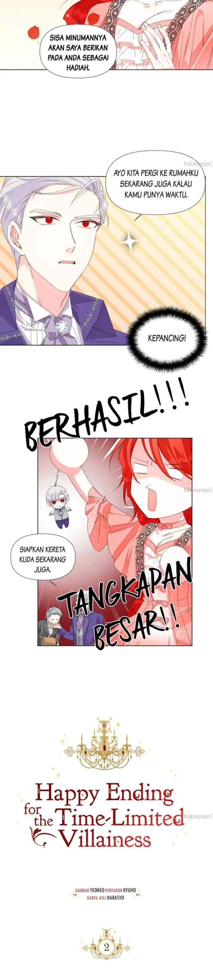 Happy Ending for the Time-Limited Villainess chapter 2 halaman 5