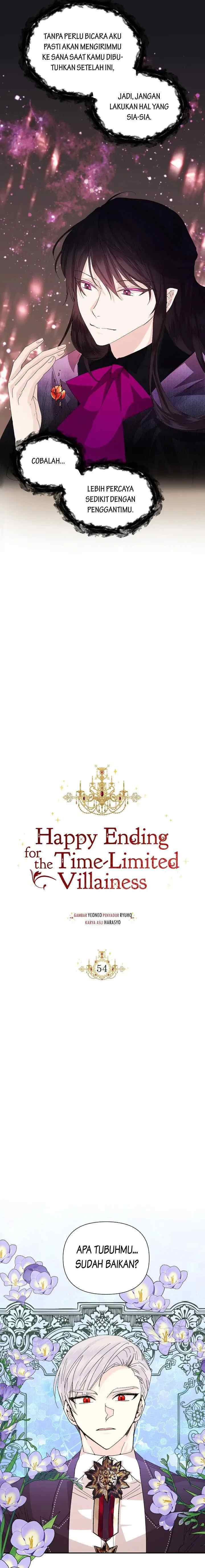 Happy Ending for the Time-Limited Villainess chapter 54 halaman 13
