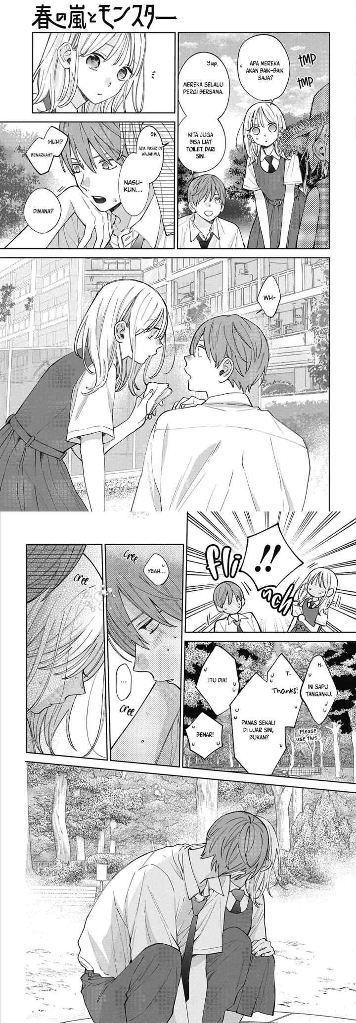 Haru no Arashi to Monster chapter 32 halaman 10