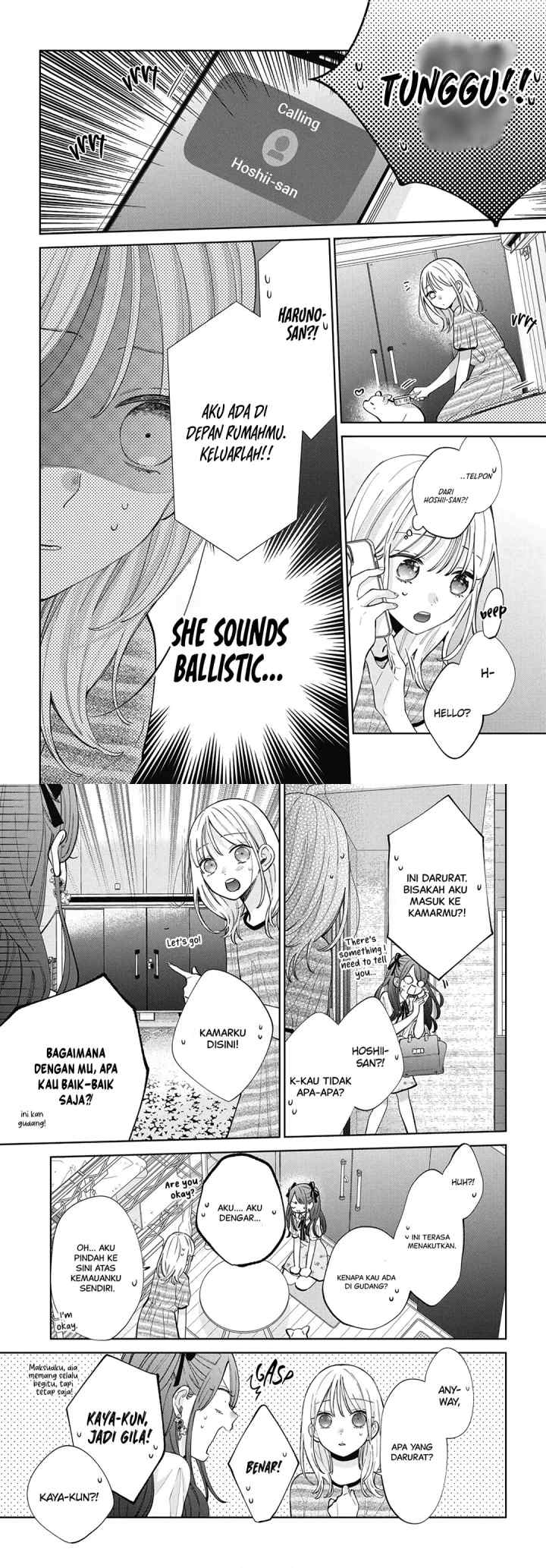 Haru no Arashi to Monster chapter 33 halaman 7
