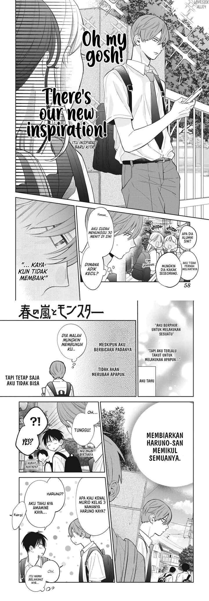 Haru no Arashi to Monster chapter 35 halaman 5