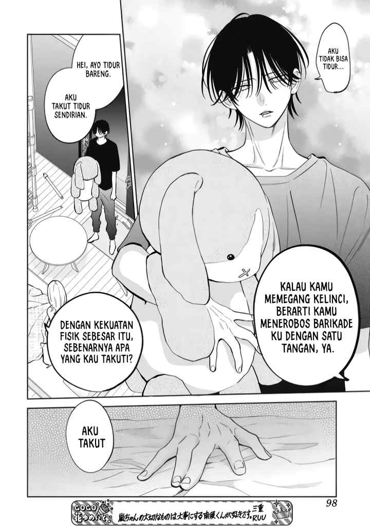 Haru no Arashi to Monster chapter 39.2 halaman 9