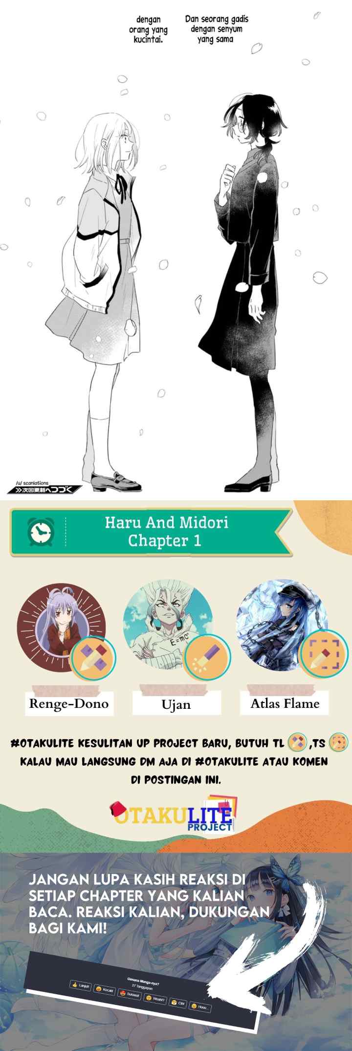 Haru to Midori chapter 1 halaman 19
