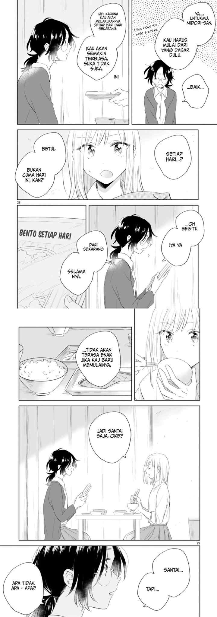 Haru to Midori chapter 3 halaman 16