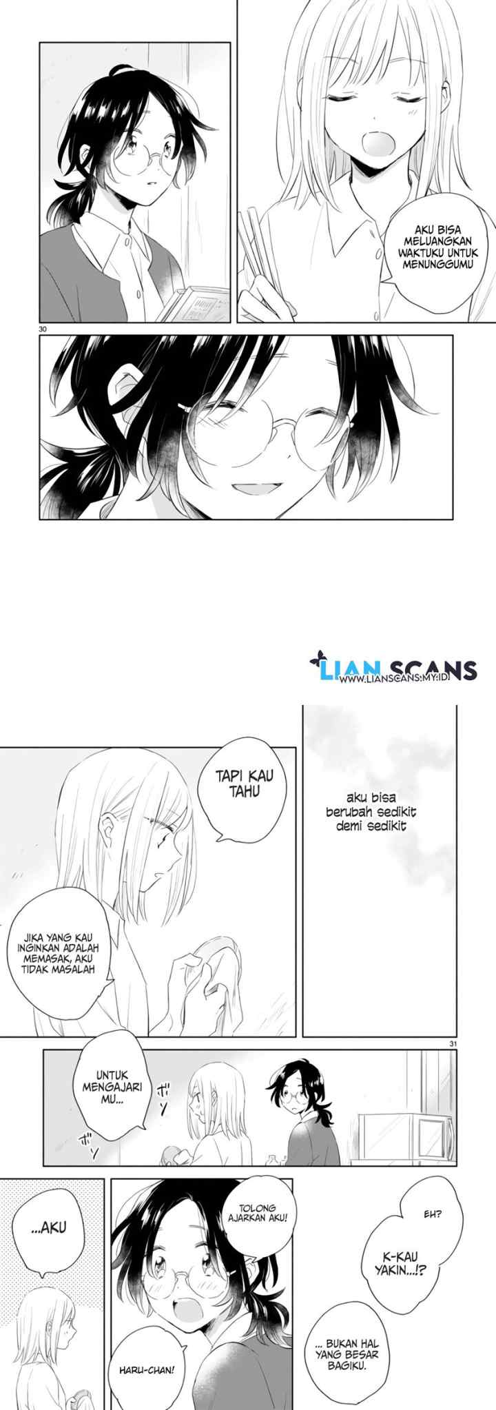 Haru to Midori chapter 3 halaman 17