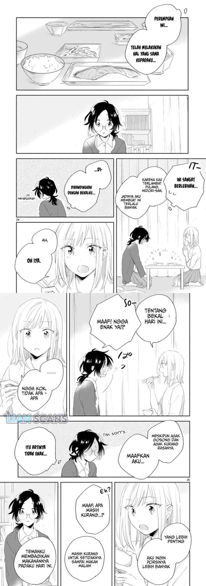 Haru to Midori chapter 3 halaman 14