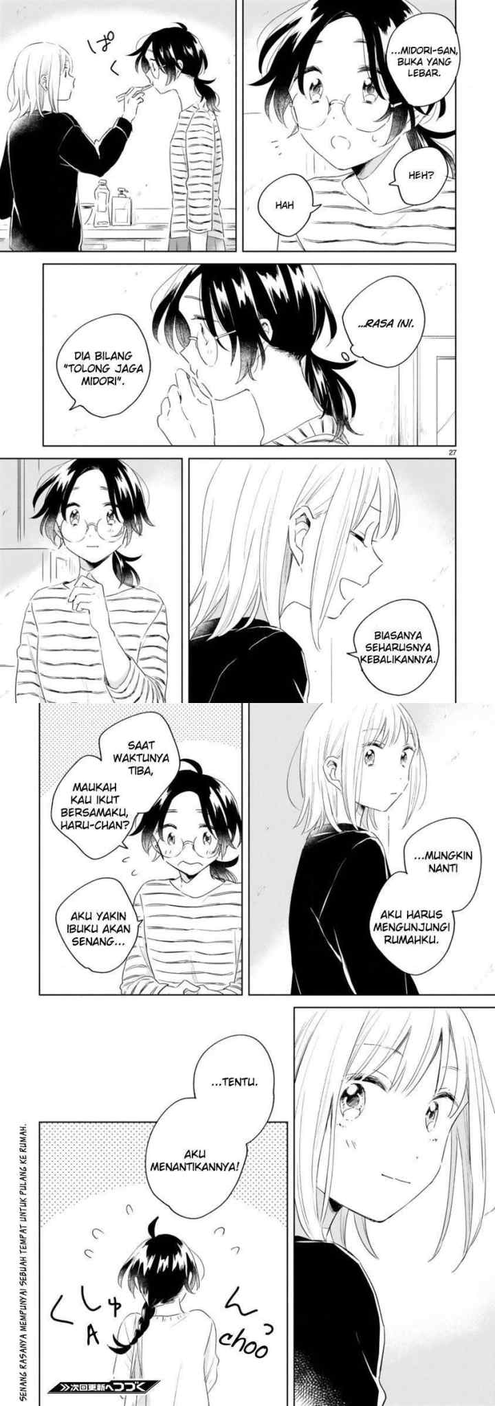 Haru to Midori chapter 7 halaman 14