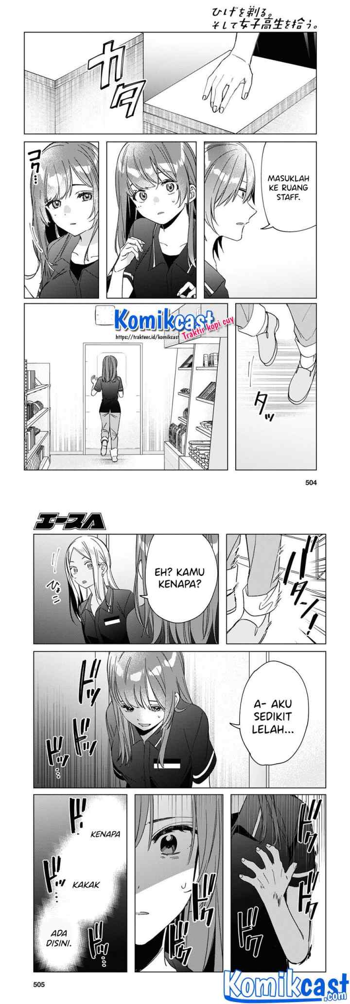 Hige Wo Soru. Soshite Joshikosei Wo Hirou chapter 32 halaman 6