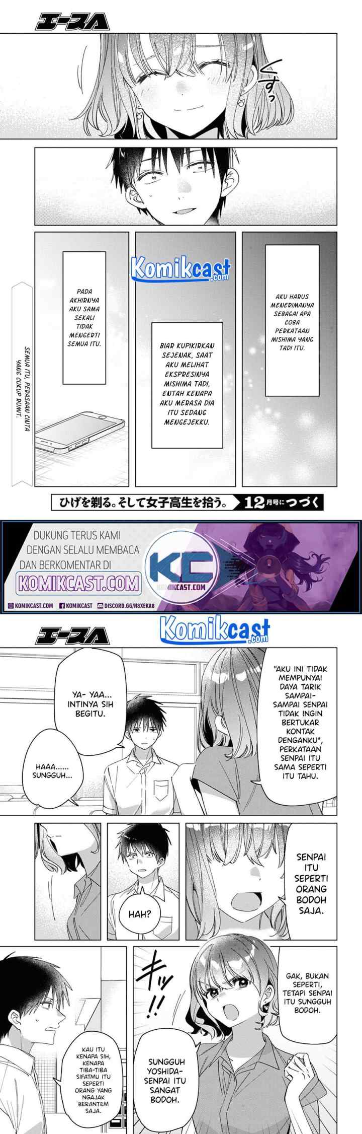 Hige Wo Soru. Soshite Joshikosei Wo Hirou chapter 33 halaman 7