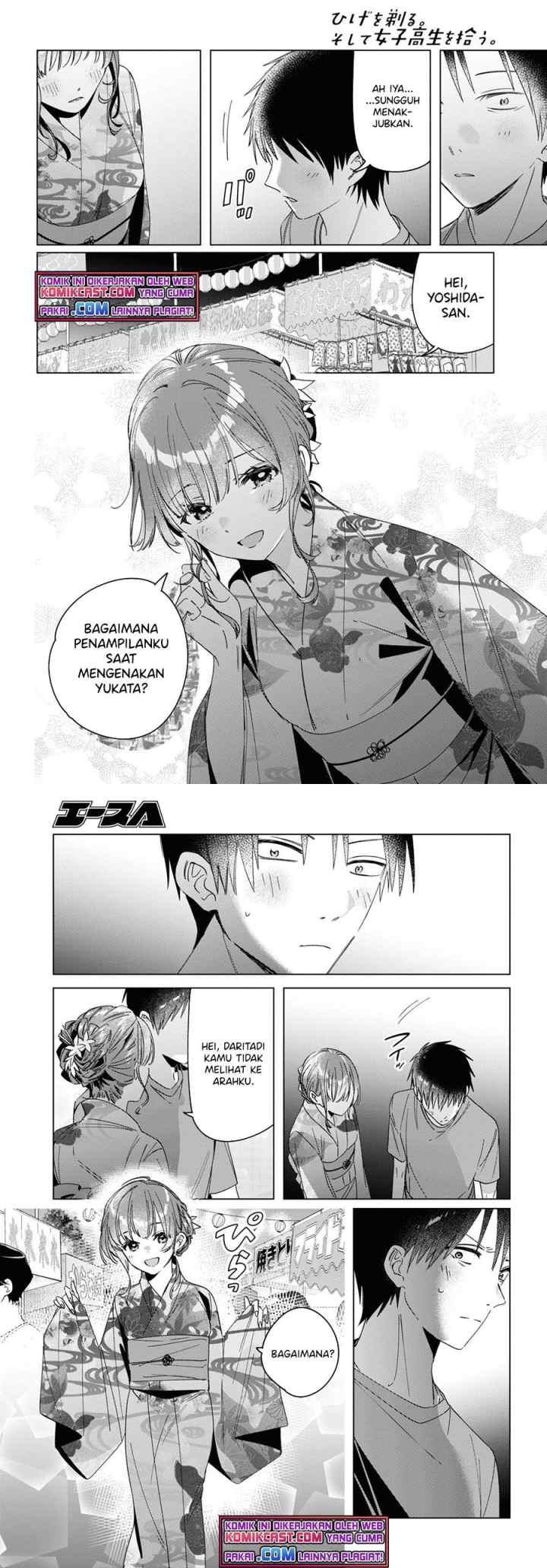 Hige Wo Soru. Soshite Joshikosei Wo Hirou chapter 34 halaman 14