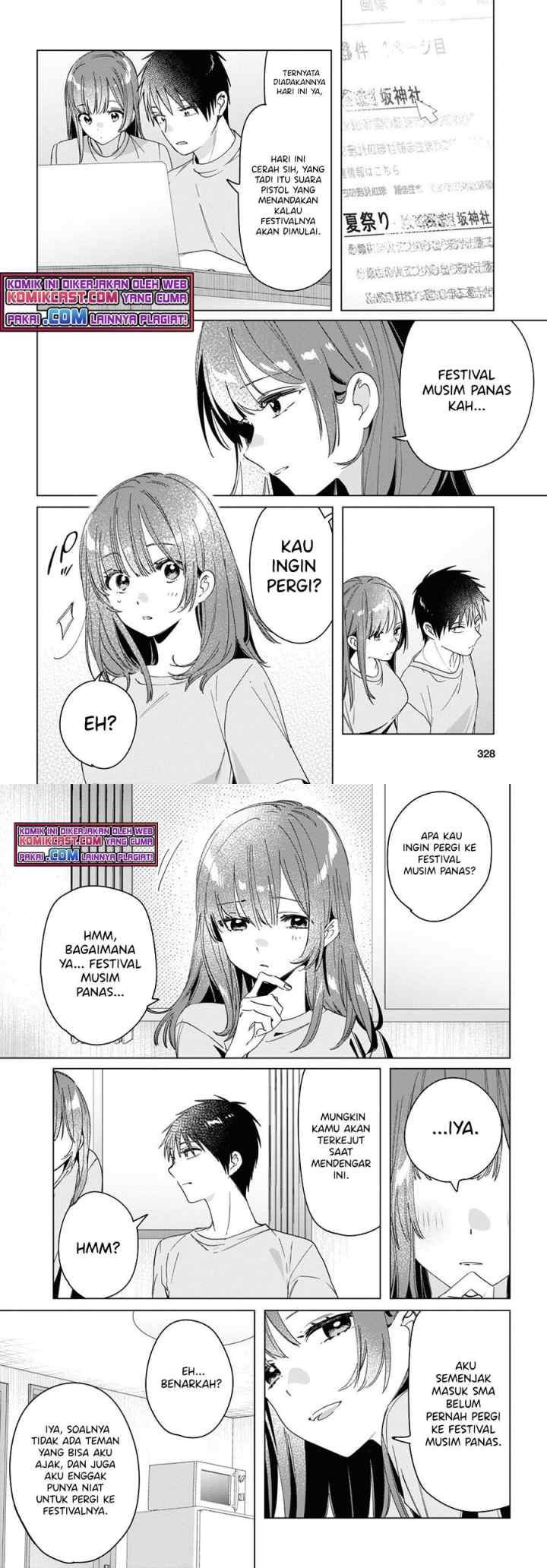 Hige Wo Soru. Soshite Joshikosei Wo Hirou chapter 34 halaman 8