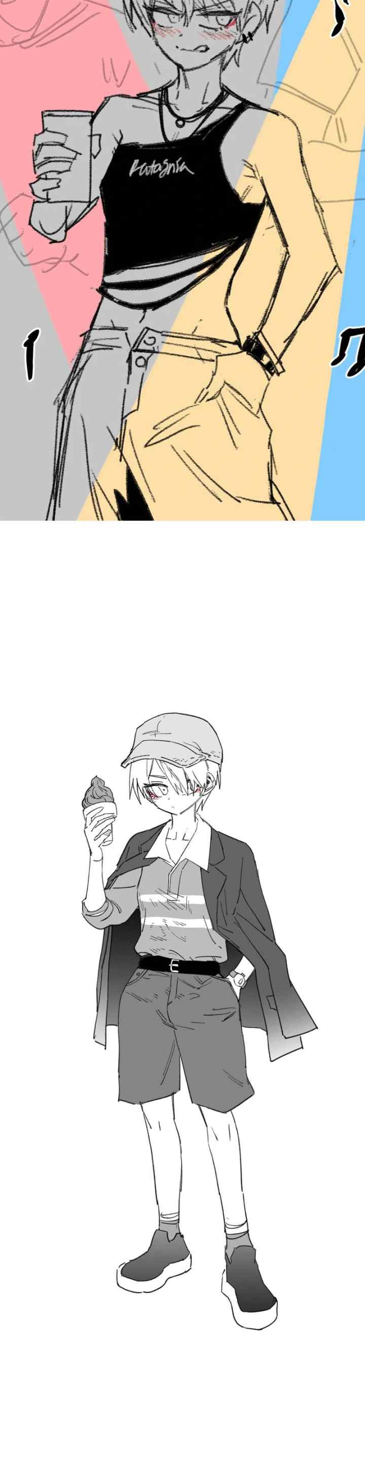 Highschool Boy chapter 58.5 halaman 12