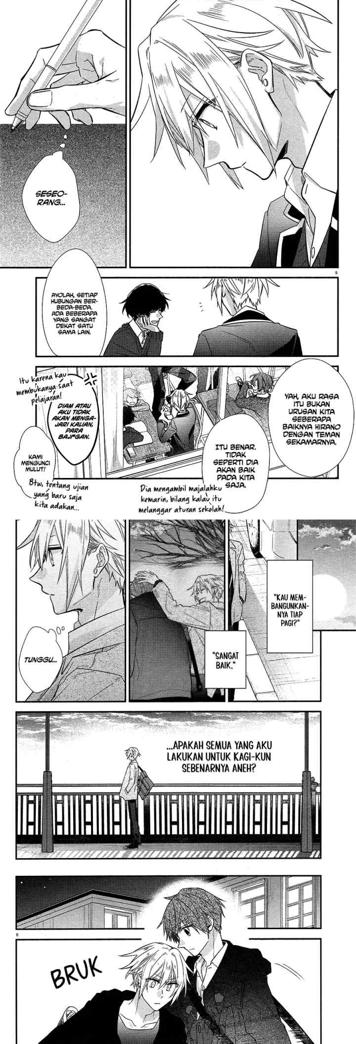 Hirano to Kagiura chapter 10 halaman 4