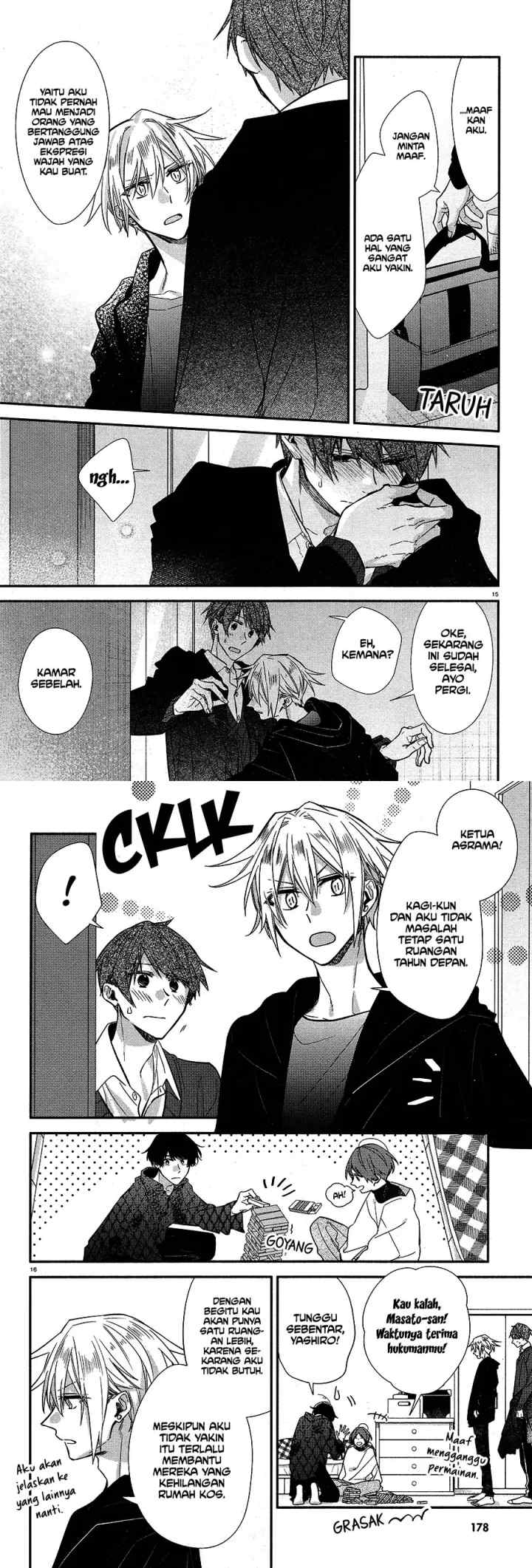 Hirano to Kagiura chapter 10 halaman 9
