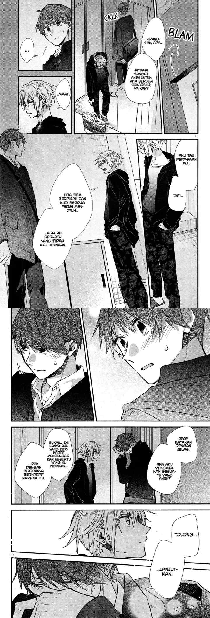 Hirano to Kagiura chapter 10 halaman 7