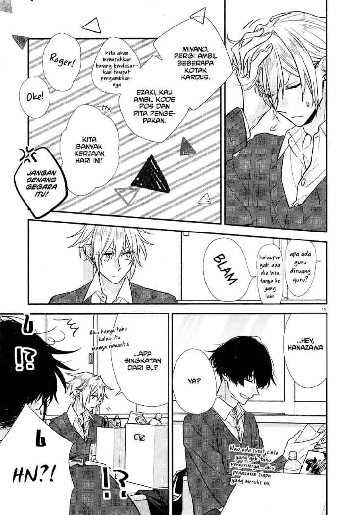 Hirano to Kagiura chapter 13 halaman 17
