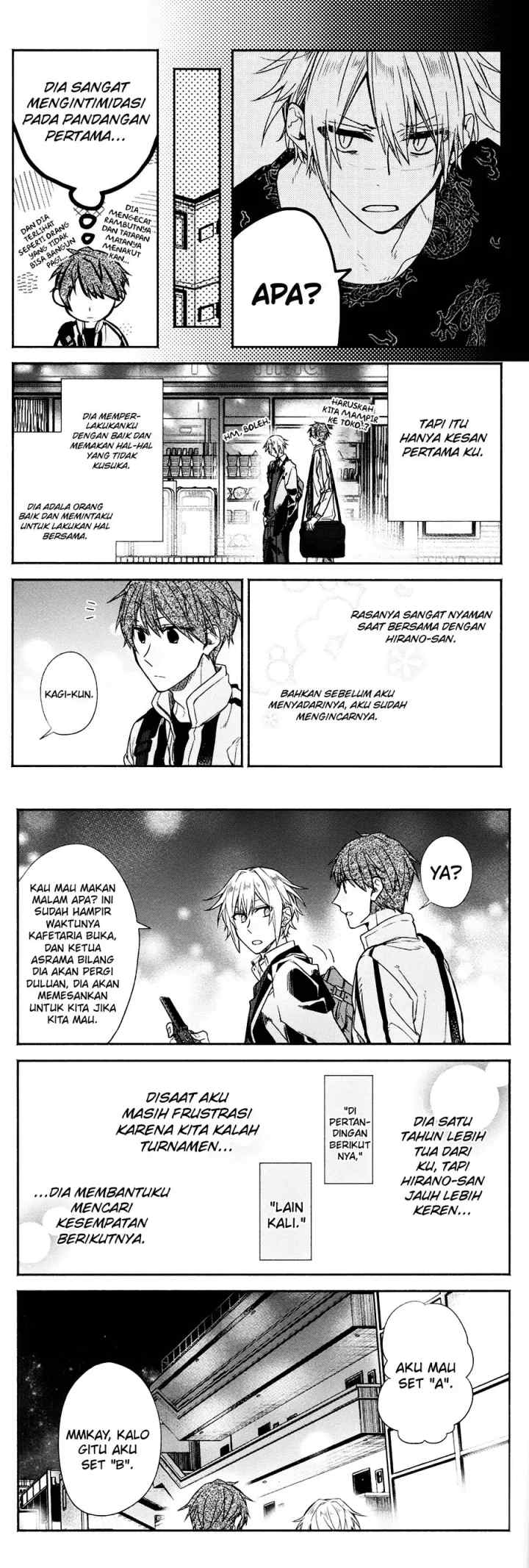 Hirano to Kagiura chapter 2 halaman 14