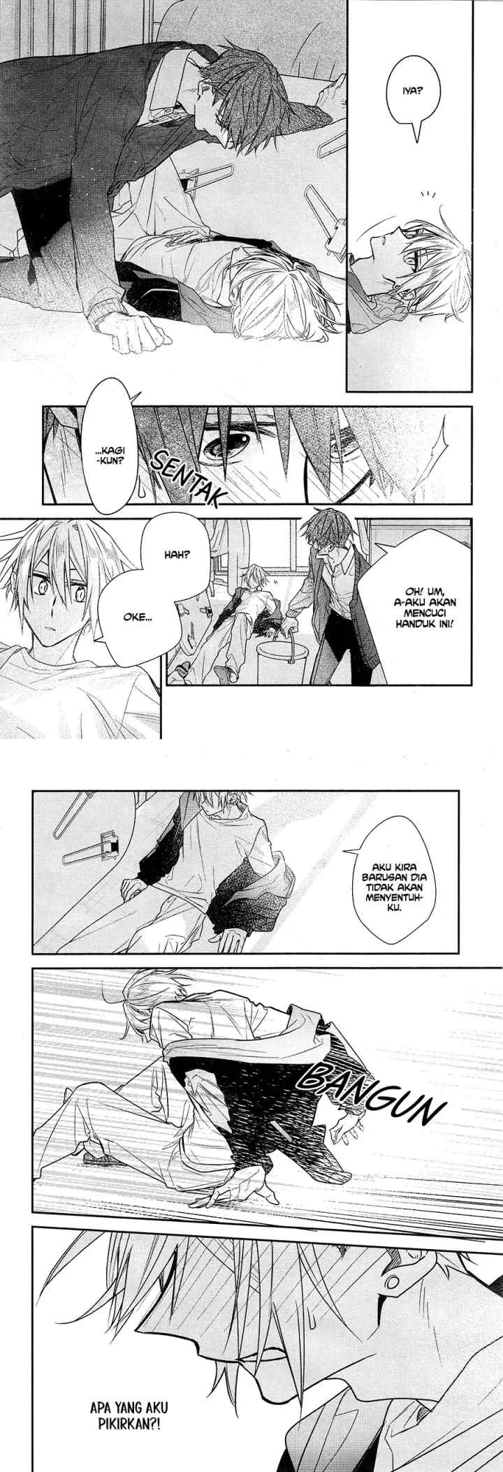 Hirano to Kagiura chapter 20 halaman 17