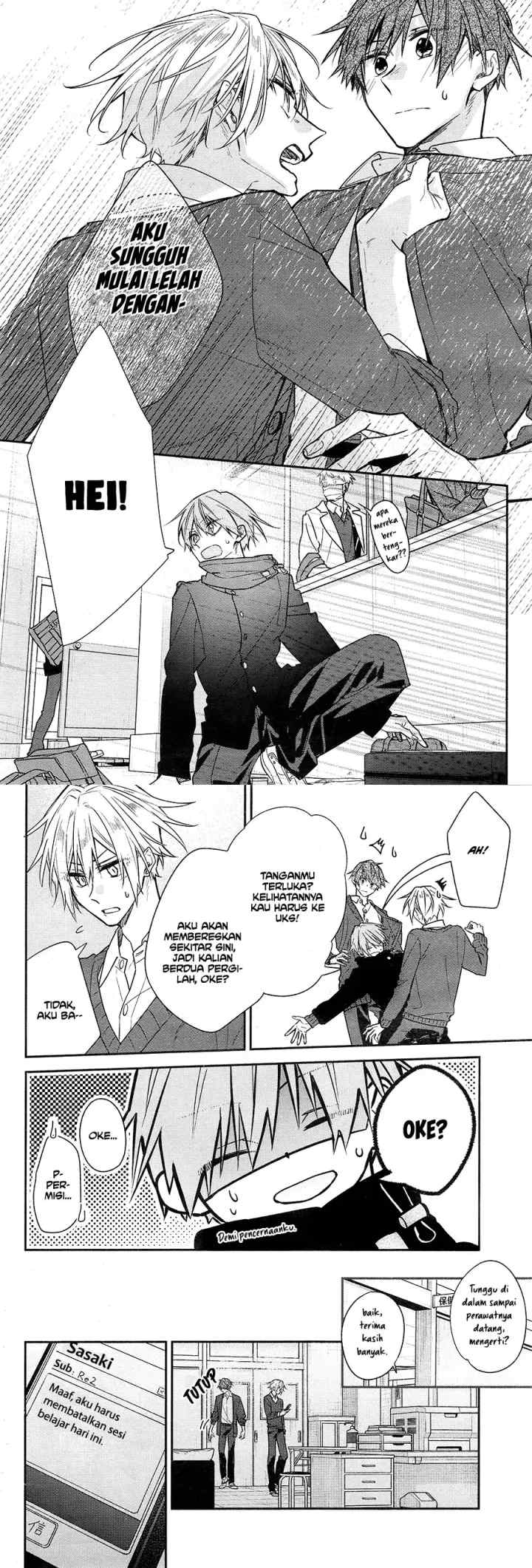 Hirano to Kagiura chapter 20 halaman 4