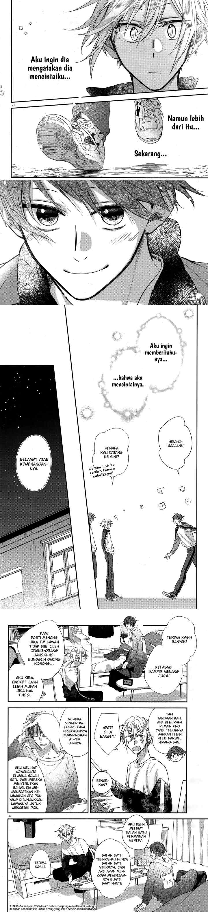 Hirano to Kagiura chapter 24 halaman 15