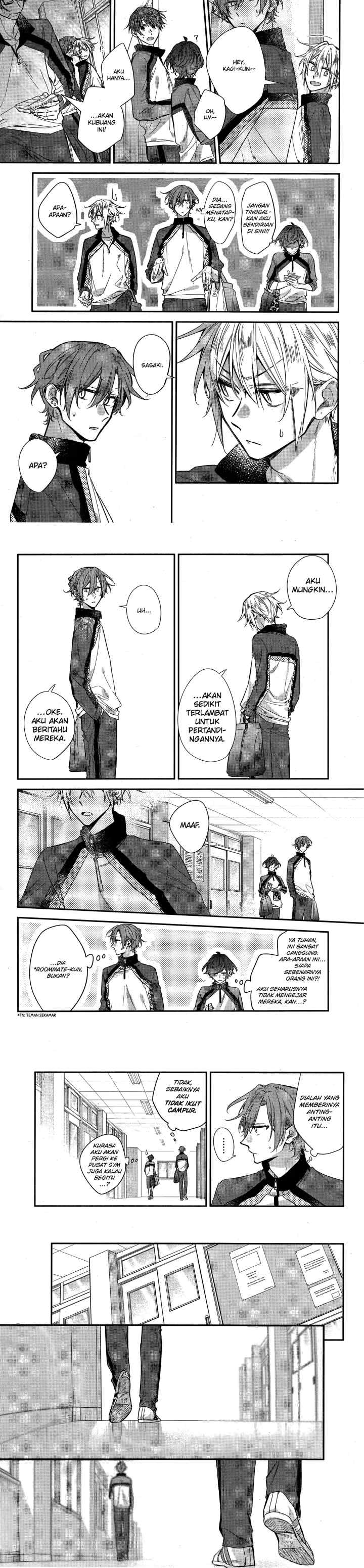 Hirano to Kagiura chapter 24 halaman 8