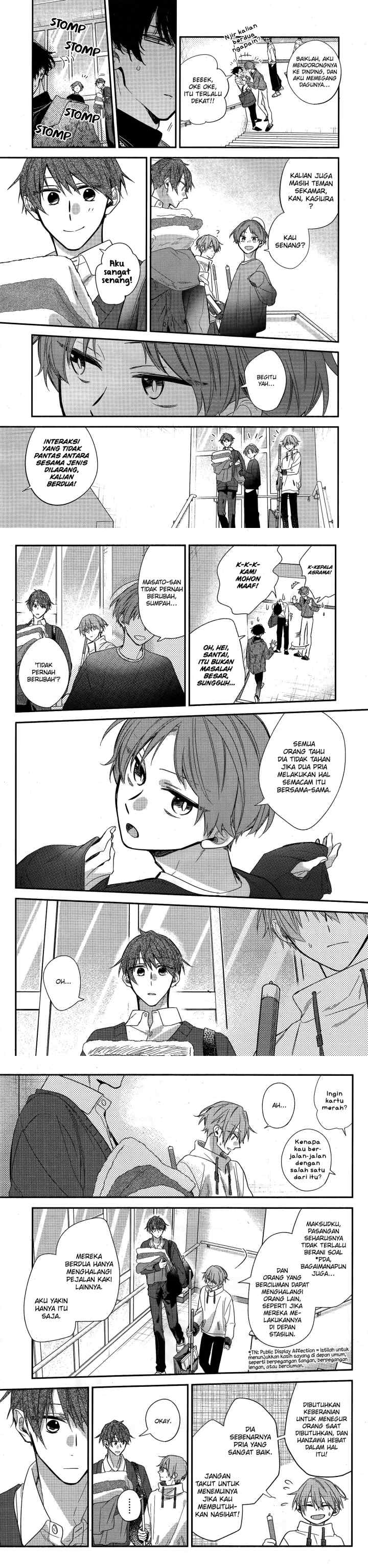 Hirano to Kagiura chapter 24 halaman 19