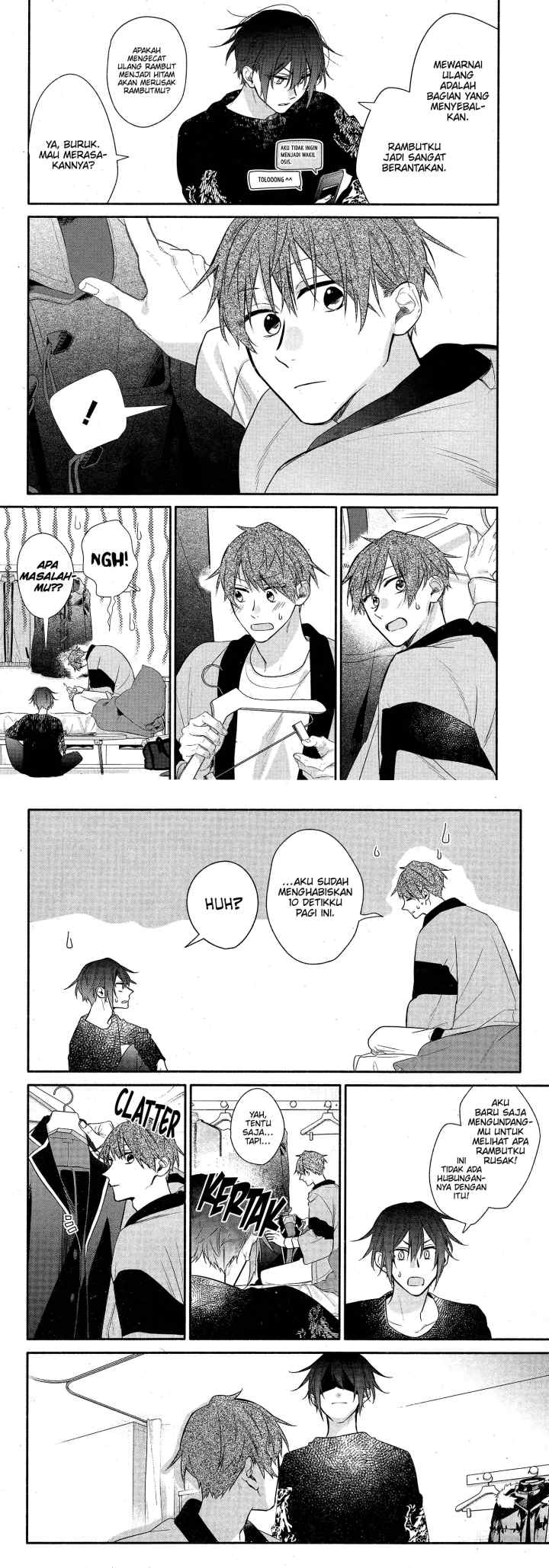 Hirano to Kagiura chapter 25 halaman 4
