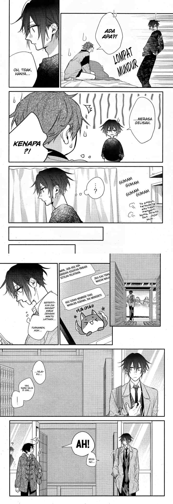 Hirano to Kagiura chapter 25 halaman 7