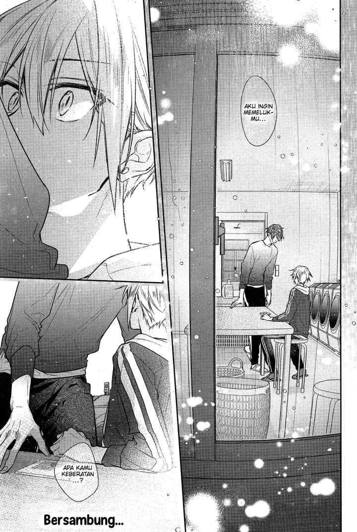 Hirano to Kagiura chapter 27 halaman 17