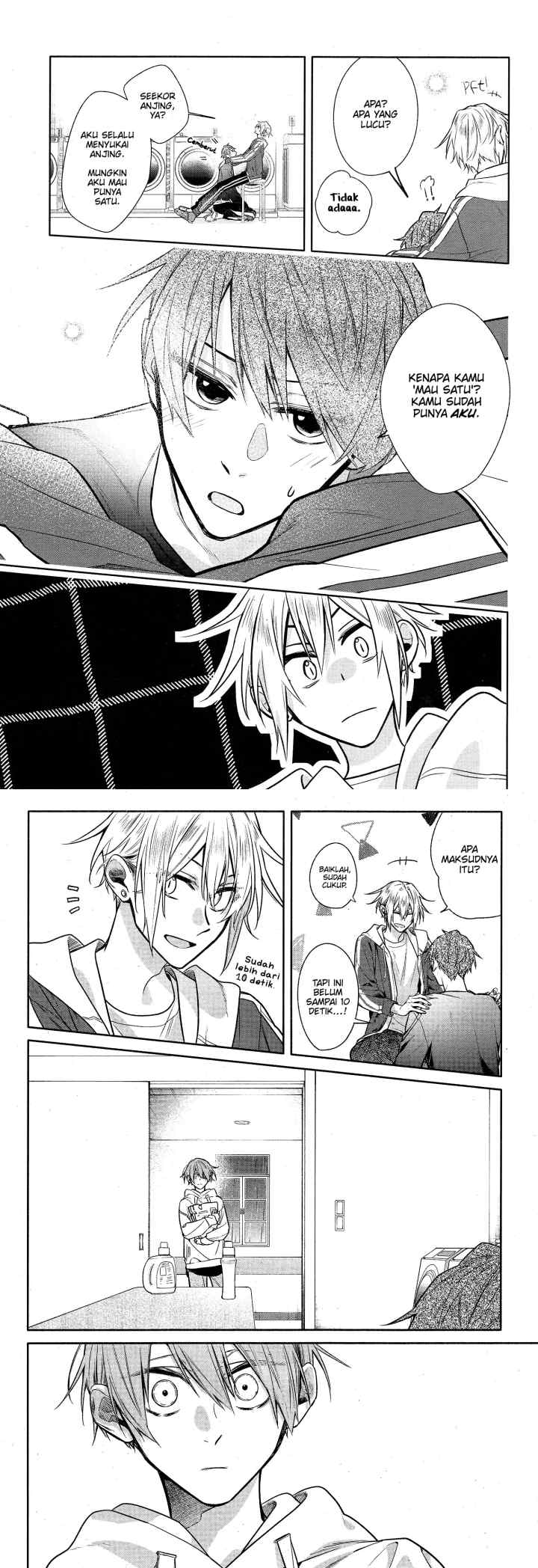 Hirano to Kagiura chapter 28 halaman 16