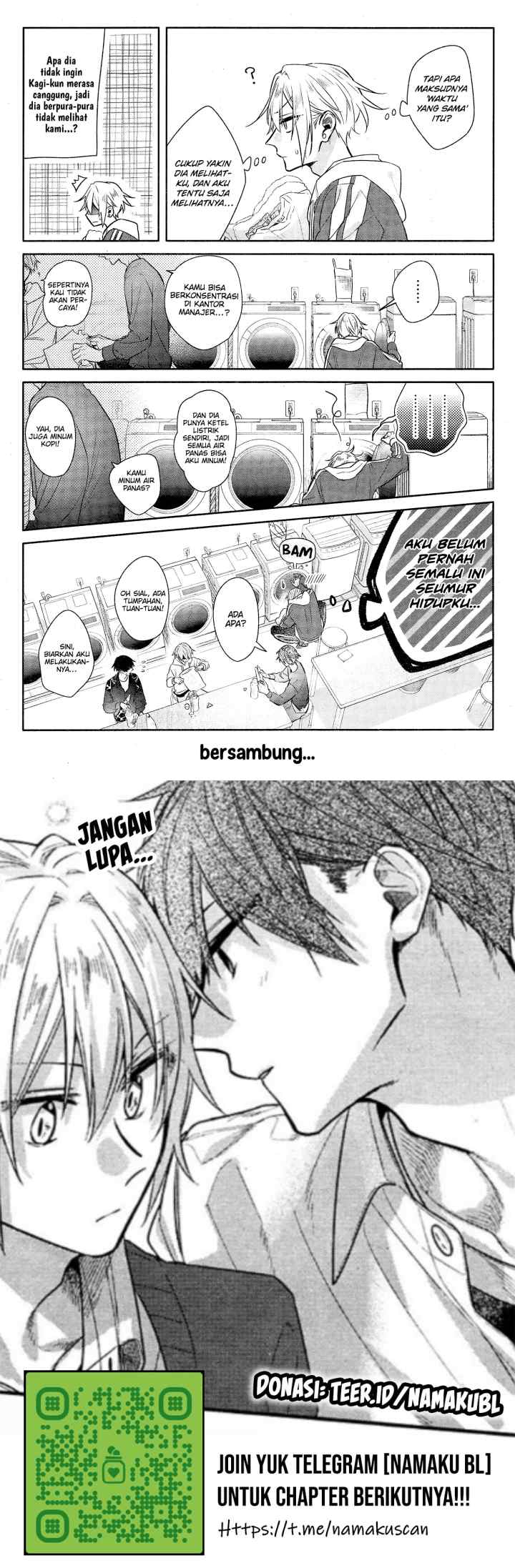 Hirano to Kagiura chapter 28 halaman 18