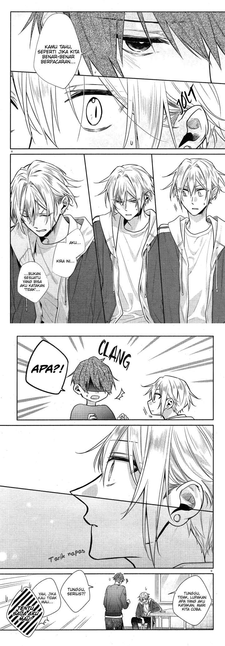 Hirano to Kagiura chapter 28 halaman 5