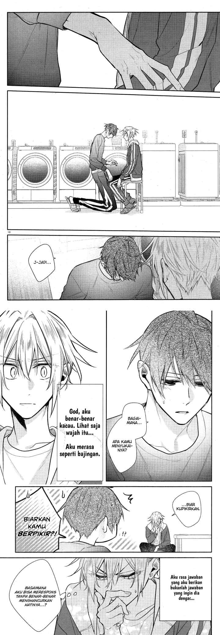 Hirano to Kagiura chapter 28 halaman 10