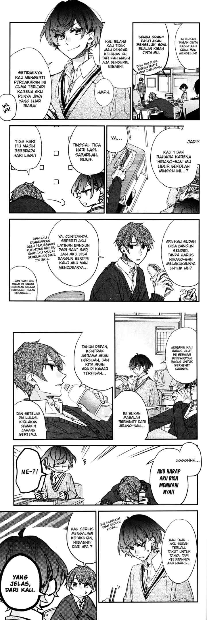 Hirano to Kagiura chapter 3 halaman 10