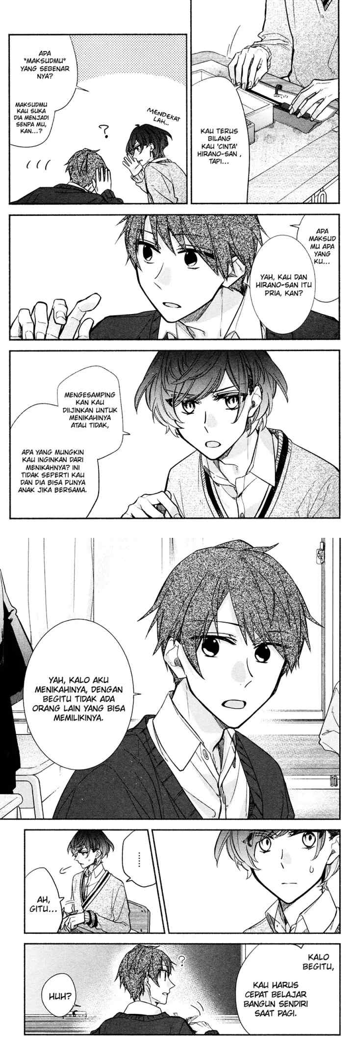 Hirano to Kagiura chapter 3 halaman 11