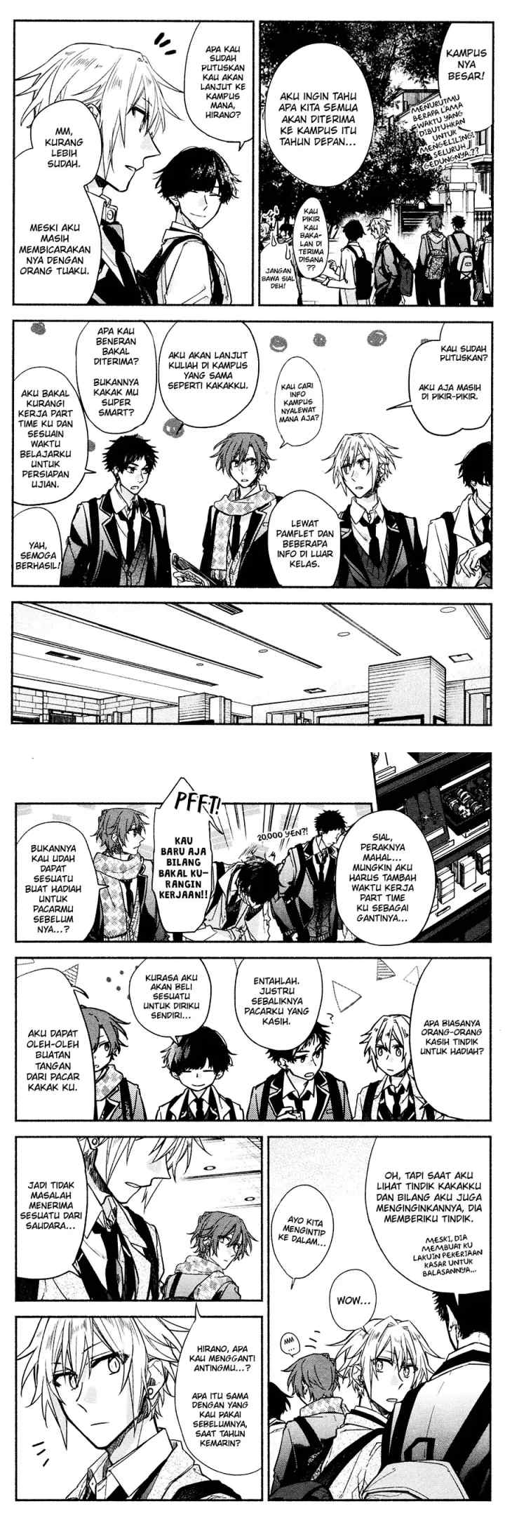 Hirano to Kagiura chapter 3 halaman 6