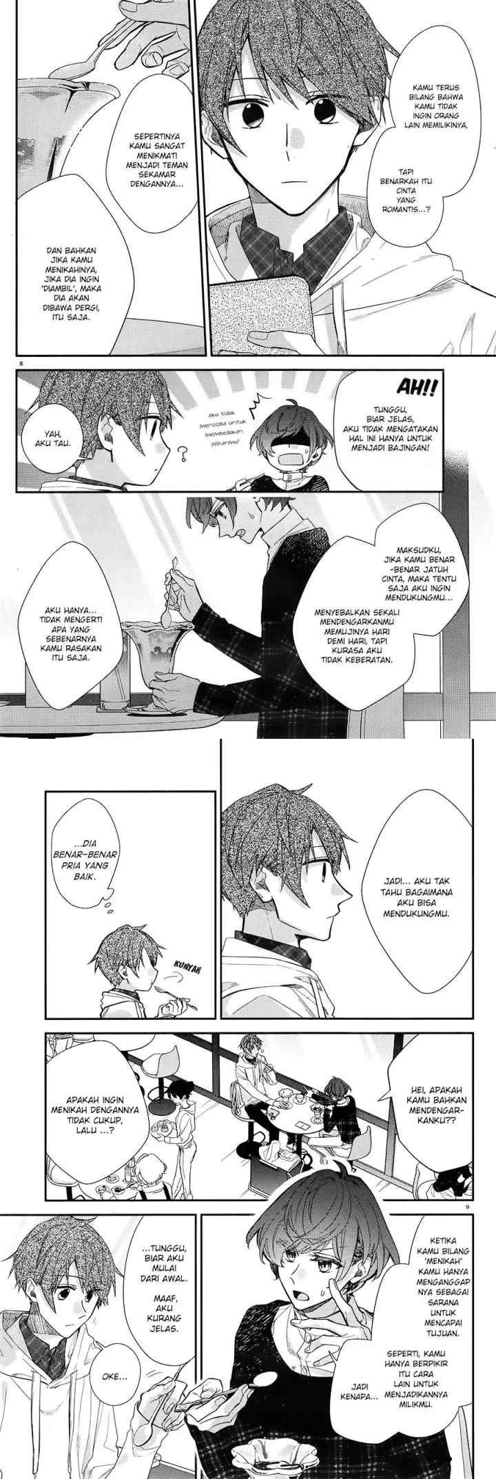 Hirano to Kagiura chapter 6 halaman 5