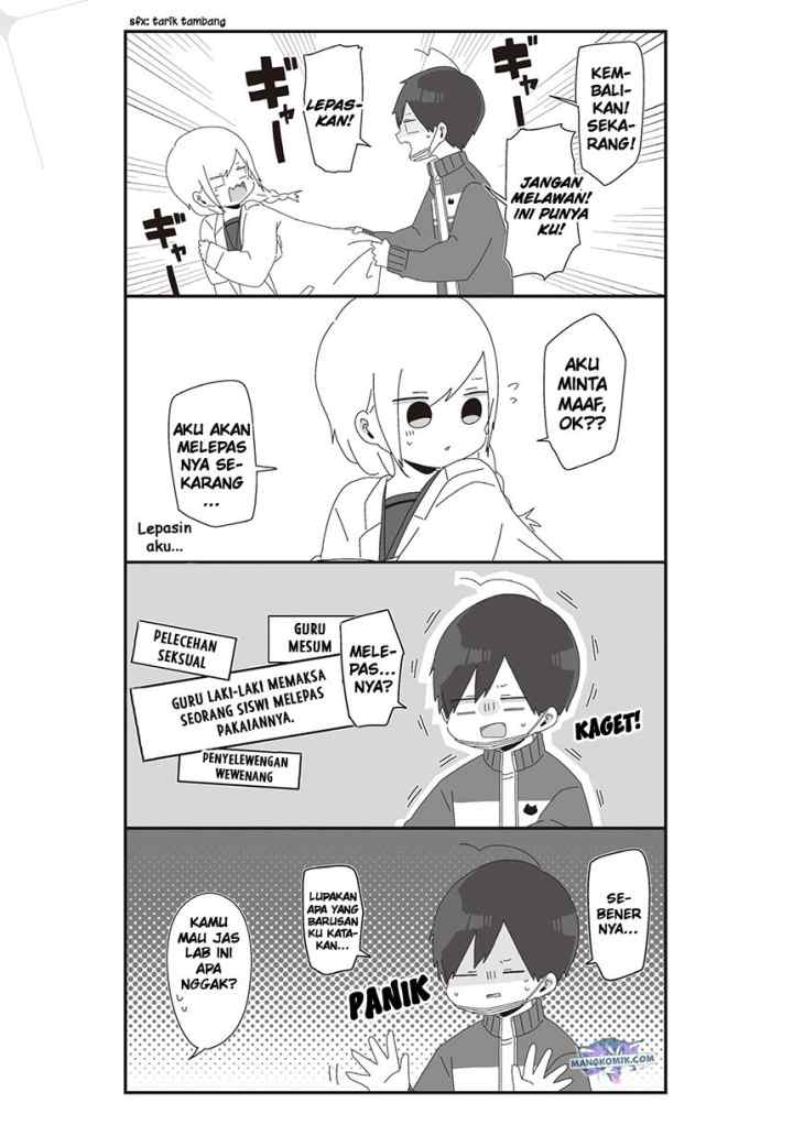Homura-sensei wa Tabun Motenai chapter 33 halaman 4
