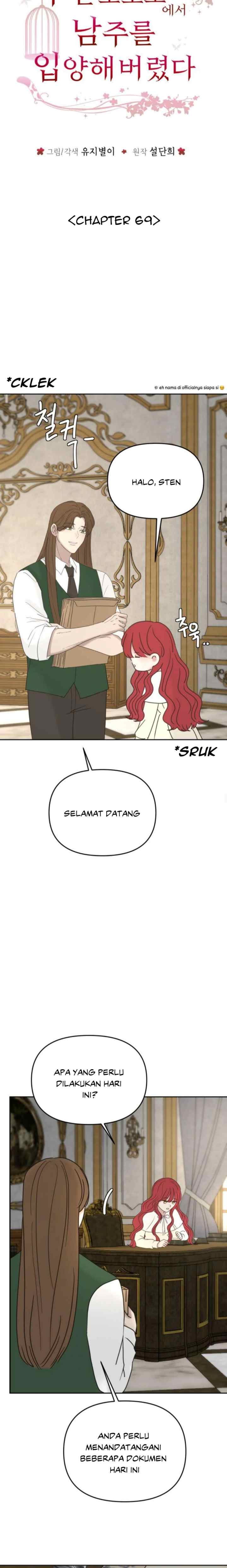 I Adopted a Male Lead From a Prison Shelter chapter 69 halaman 5